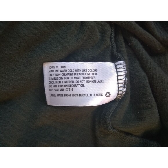 Liz Lange Maternity Green Tank with Gold Studded Straps Size Medium - Picture 4 of 8